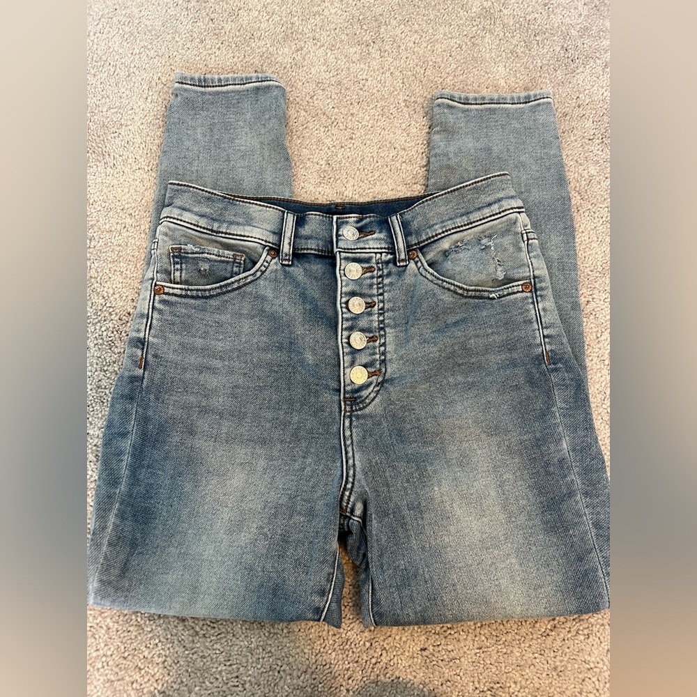 Express Skinny High Rise Jeans